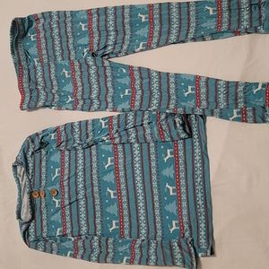Posh peanut Christmas pajama set